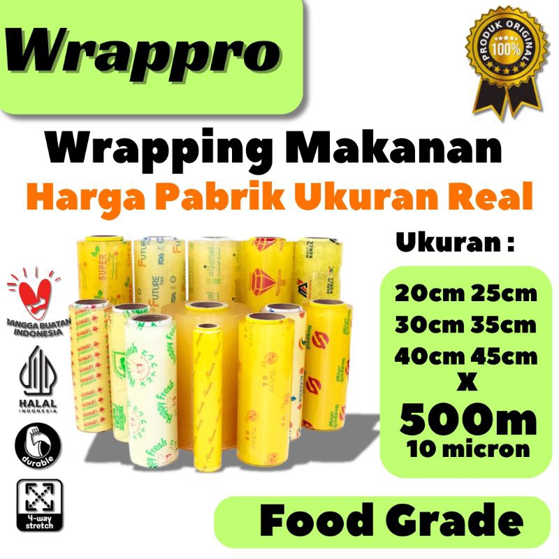 Plastik Wrapping Makanan - Premium Plastik Wrap Makanan - Plastic Wrap Food