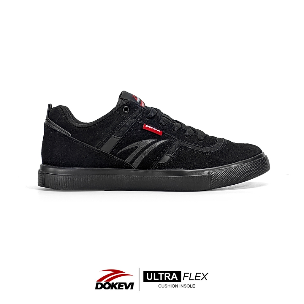 DOKEVI Shoes Murphy All Black Sepatu Sneakers