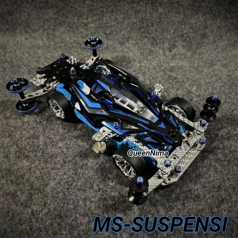 Siap Race Tamiya STO 50 MS Chassis Suspensi / Tamiya Mini 4WD
