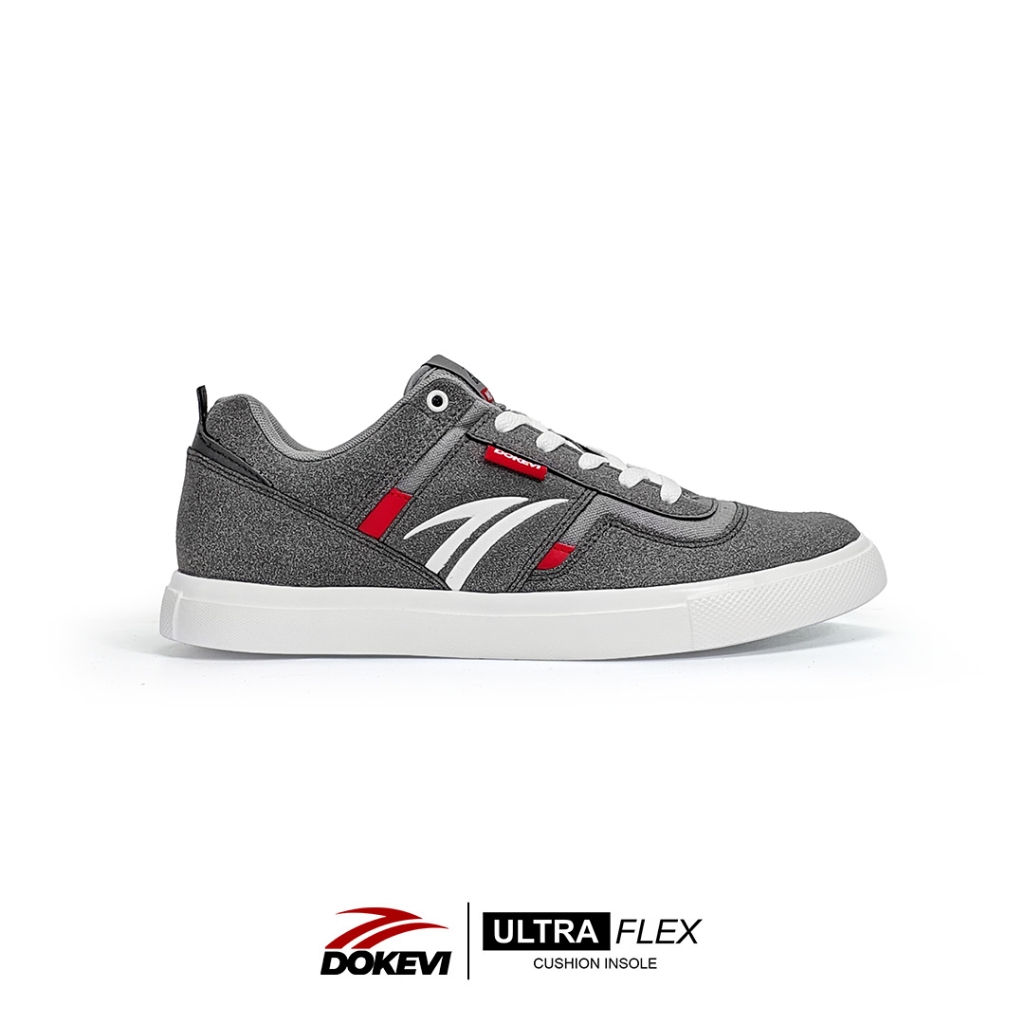 DOKEVI Shoes MURPHY GREY Sepatu Sneakers