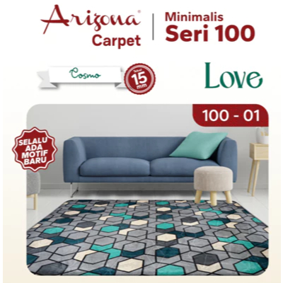 Promo Karpet Arizona Karpet Malaysia Empuk Size Jumbo 190X220 Cm Terlaris