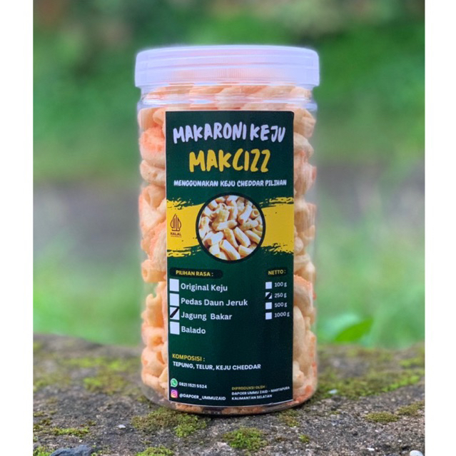 

Makaroni Keju "MAKCIZZ" rasa Jagung Bakar berat 250g