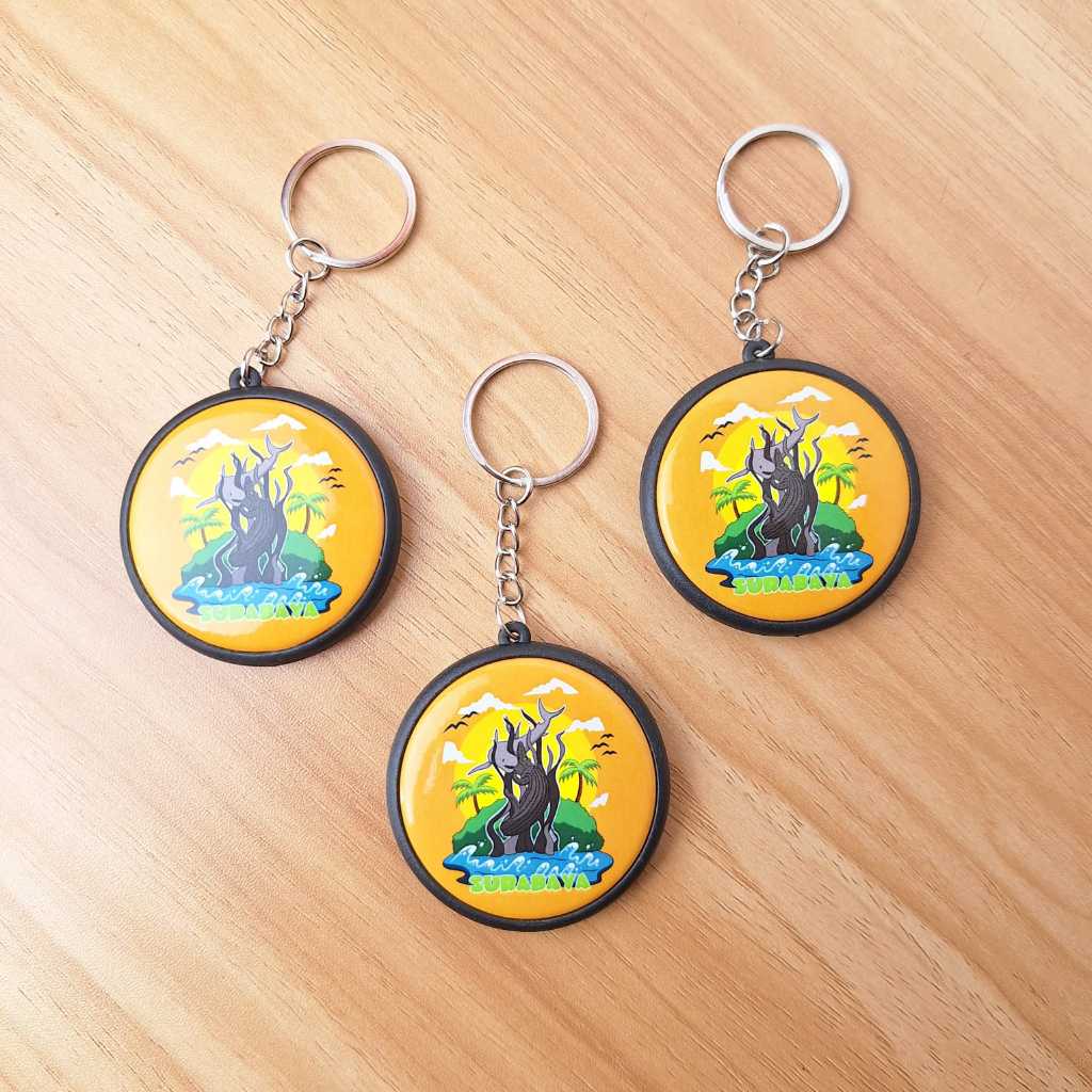 GANTUNGAN KUNCI SURABAYA OLEH OLEH SOUVENIR SURABAYA JAWA TIMUR INDONESIA