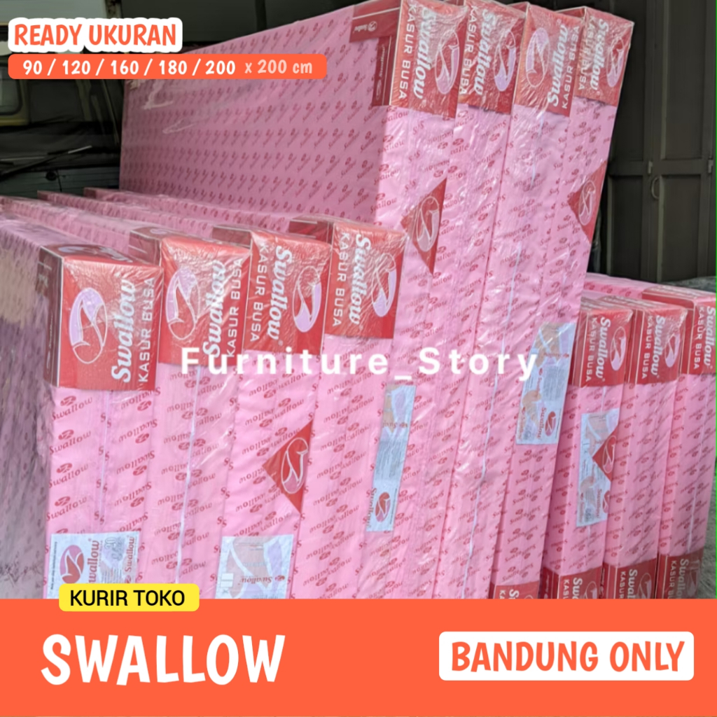 Kasur Busa Swallow No 1, 2, 3, 4 Kasur Busa Swallow Bandung