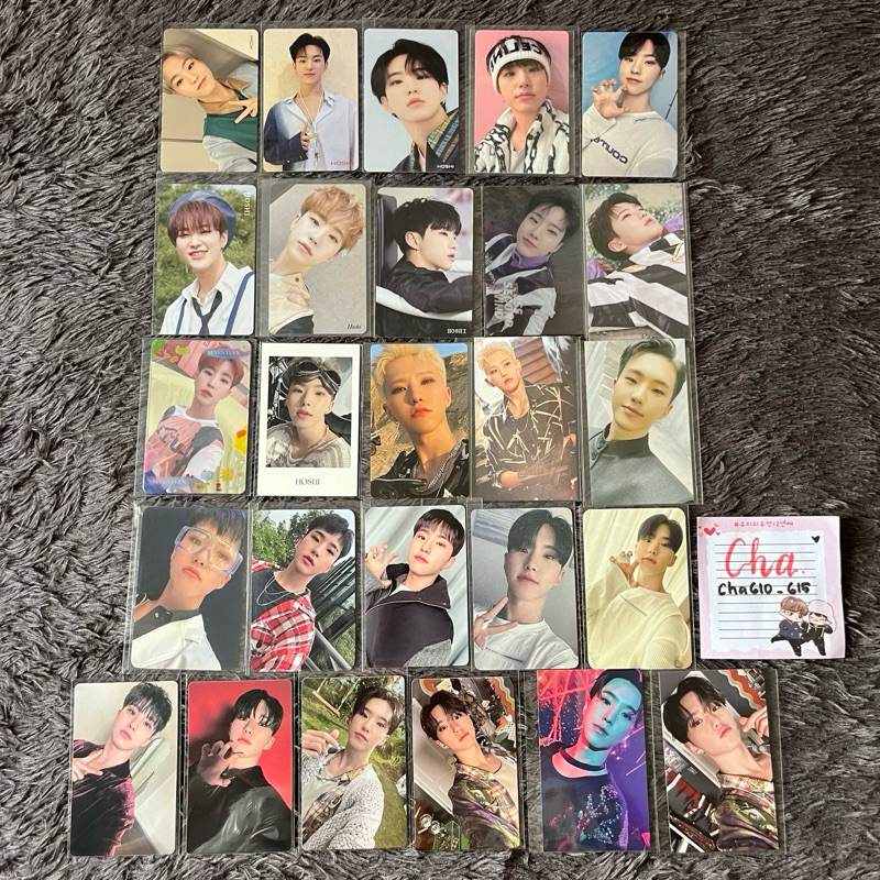 [READY STOCK] PC PHOTOCARD POB BENEFIT HOSHI HMV THANKS WEVERSE WV YHIZIYU UMS MUPLANT MUSIC PLANT- 