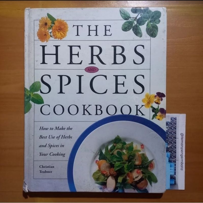 Buku The HERBS and SPICES COOKBOOK - christian teubner