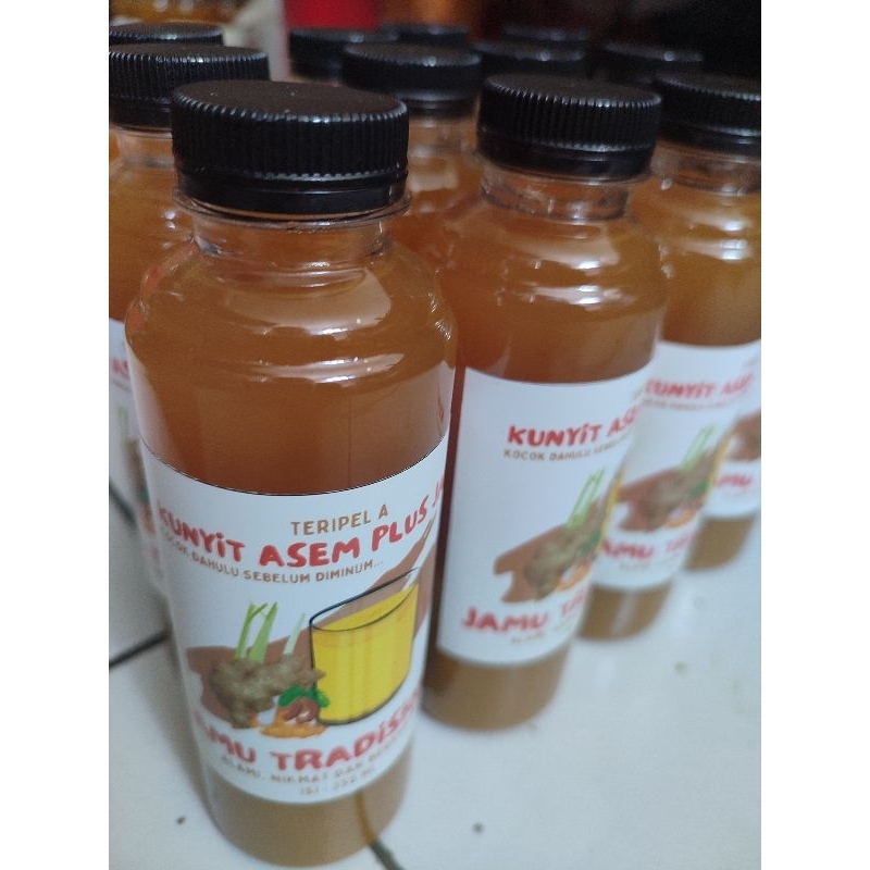 

JamuKunyitAsemPlusJahe/Botol/250ml