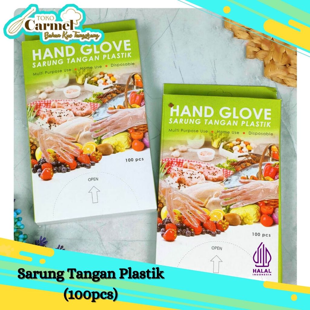 Sarung Tangan Plastik 100pcs