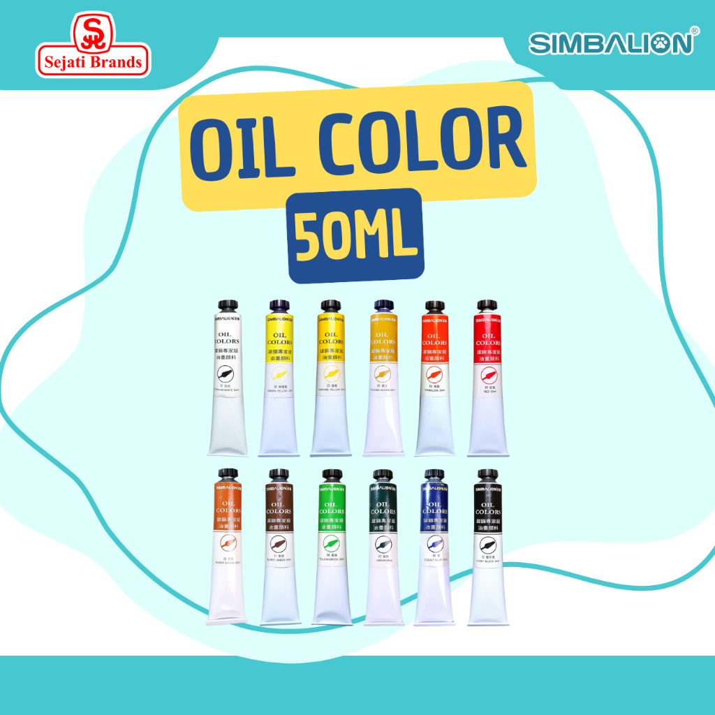 Simbalion Oil Color individual color OC-50ml - 50 ML CAT MINYAK