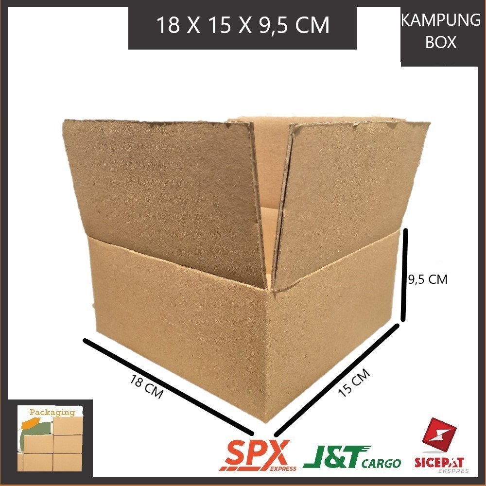 

KARDUS PACKING SINGGLE WALL UKURAN P18xL15xT9,5