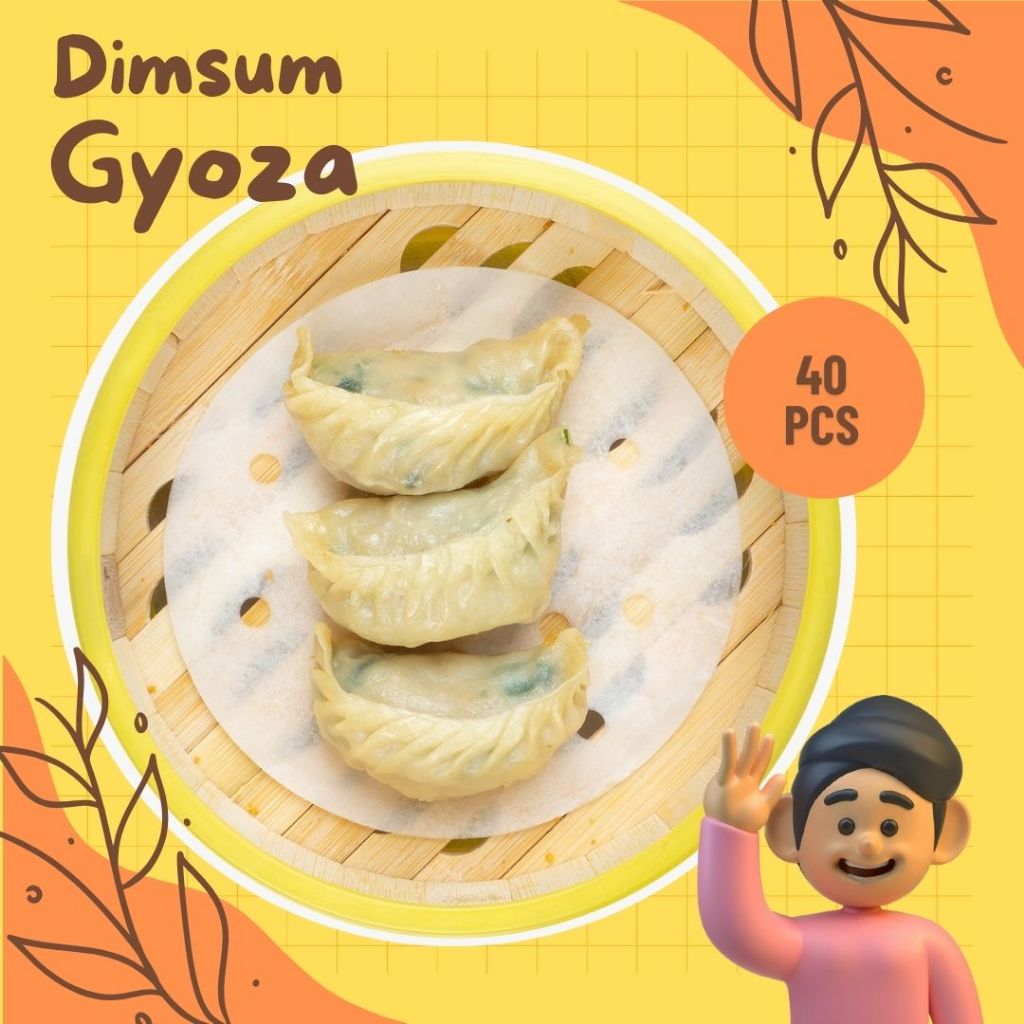 

Dimsum Kukus Gyoza Isi Ayam dan Udang