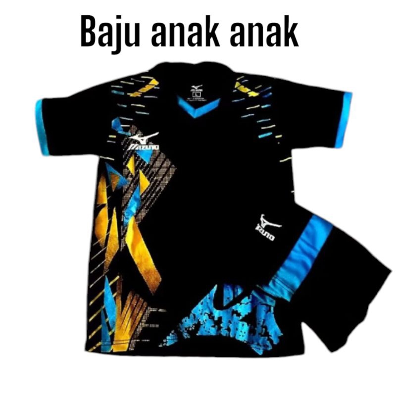 baju olahraga jersy anak anak usia 5-13th sepak bola voli badminton