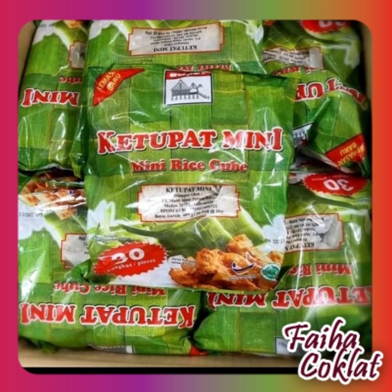 

Ketupat Mini Adabi Instant isi 30 Faiha Coklat Ketupat Enak Murah