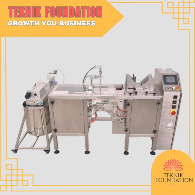 Mesin Filling Liquid Standing Pouch Kemasan Minyak Goreng-Booking Fee