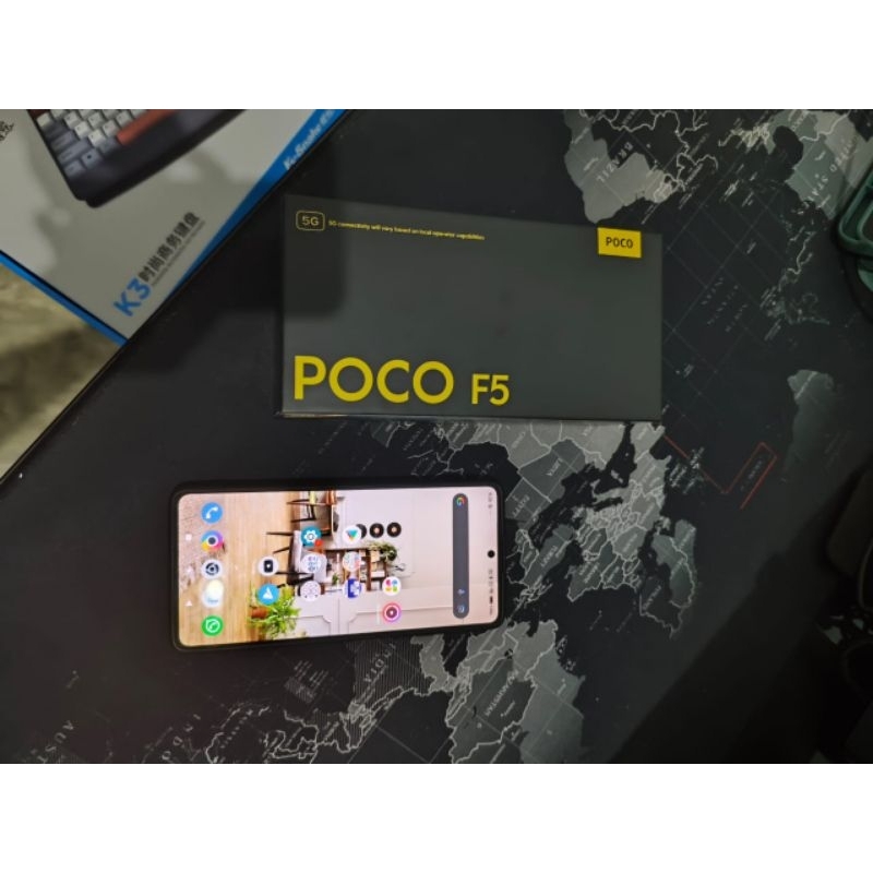 HP xiaomi poco f5 12/256 second seperti baru