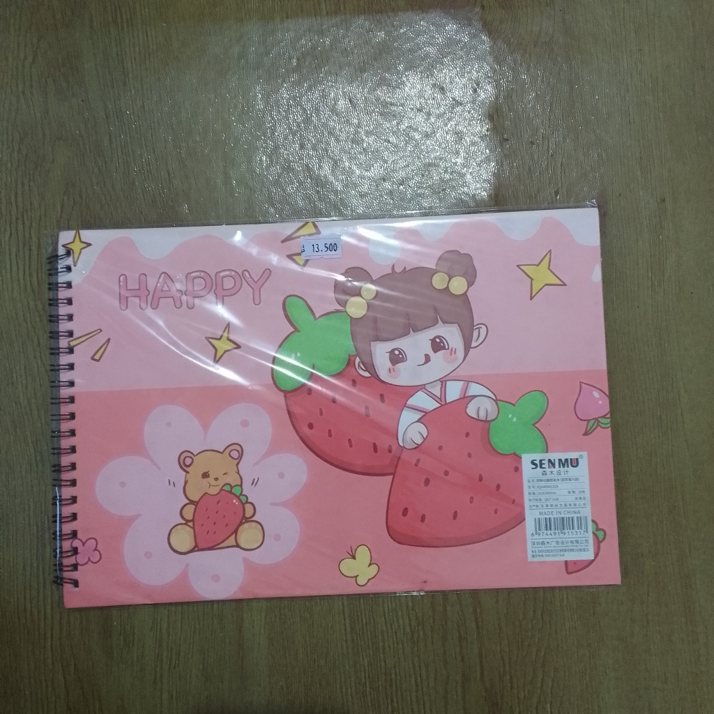 

Buku gambar spiral A4 isi 30 lembar