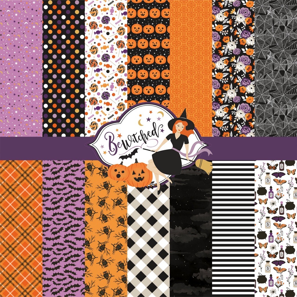 

SCRAPBOOK PAPER HALLOWEEN | KERTAS SCRAPBOOK MURAH | CRAFT PAPER | ECHO PARK - 19