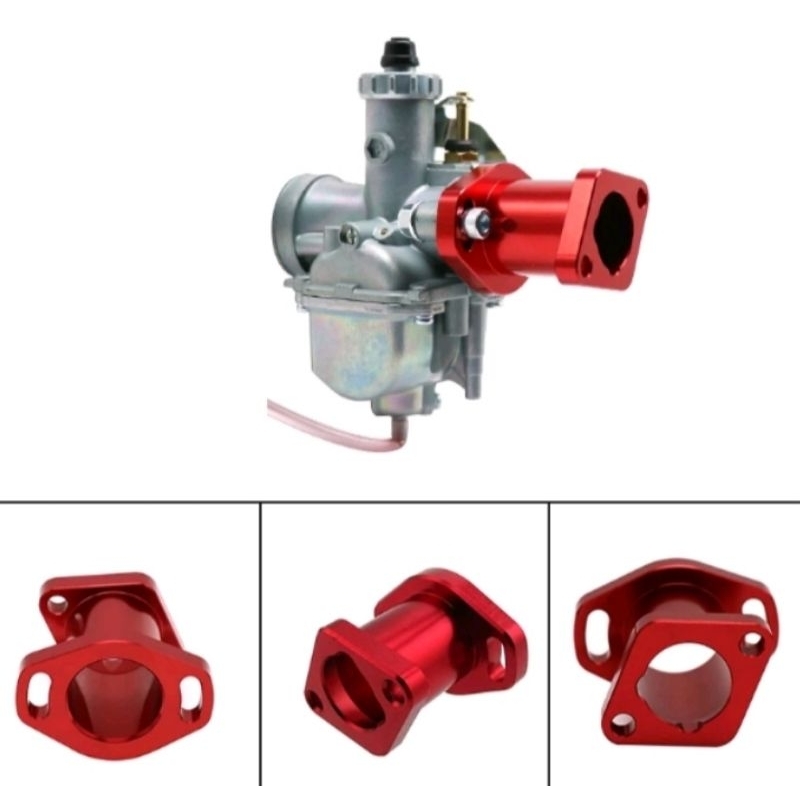 Intake Velocity CNC Karburator/carburator GX 160/200 untuk tipe karbu GL supra atau grand