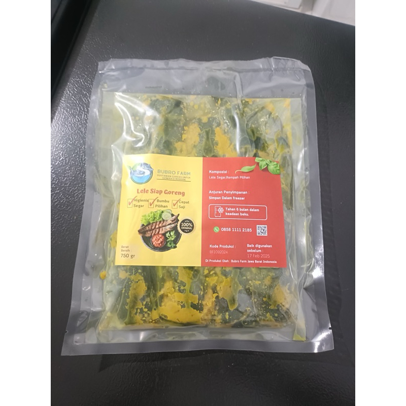 

Lele Organic Bumbu Kuning