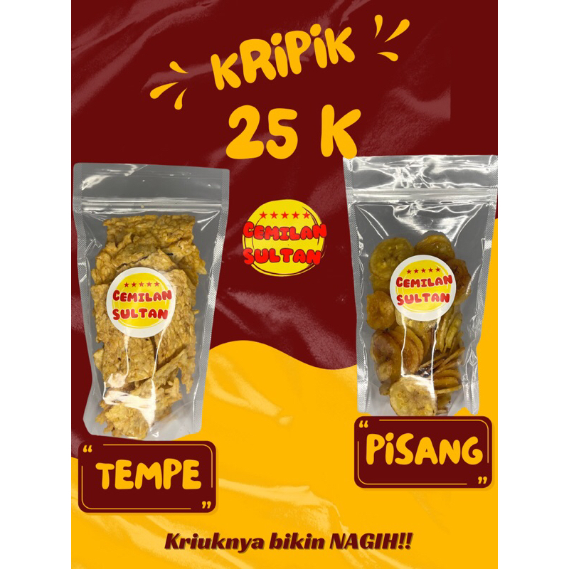 

KRIPIK TEMPE