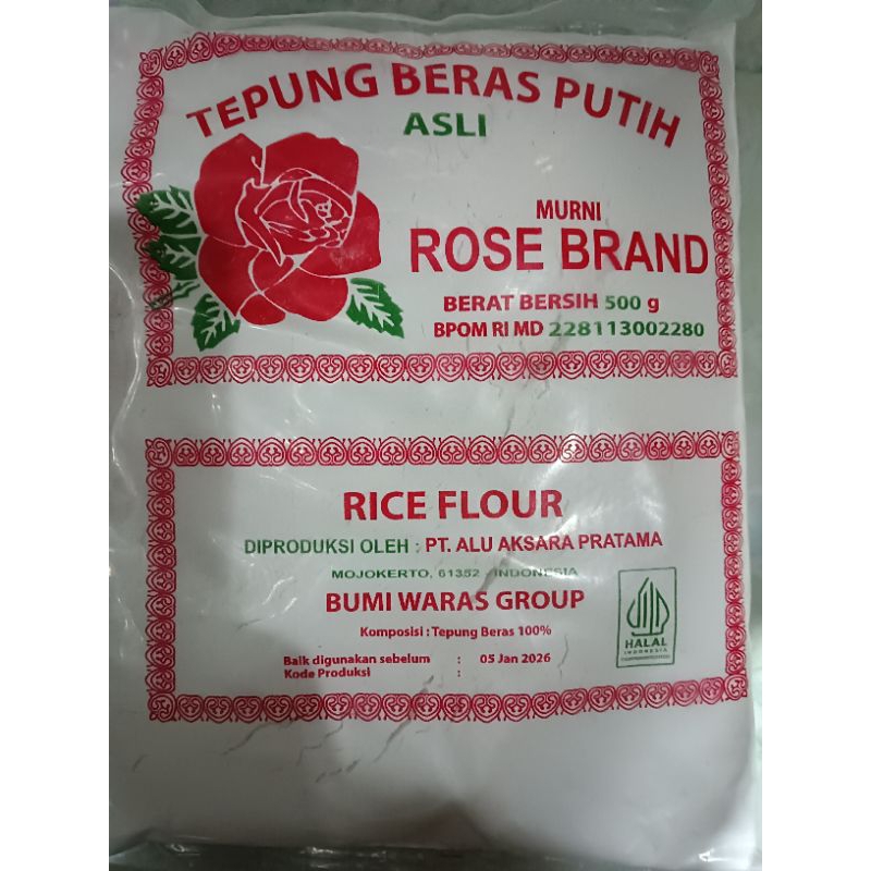 

Tepung beras putih 500g