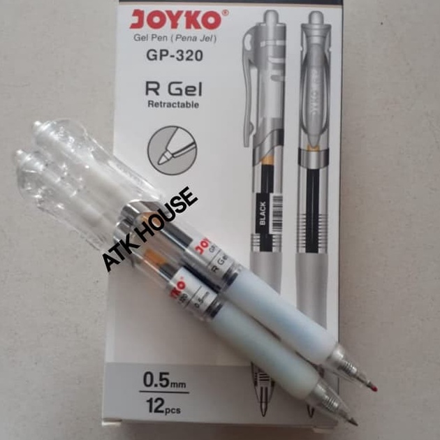 

MURAH Pen Gel GP32 Cetek PAK12pcsBalpoin Bolpen Pena Pulpen Gel GP32