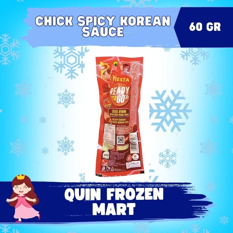 

FIESTA CHICK SPICY KOREAN SAUCE 60 GR