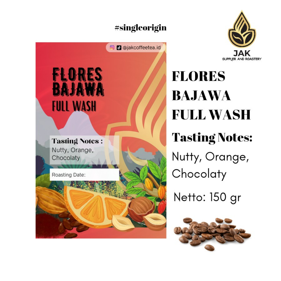

FLORES BAJAWA | SINGLE ORIGIN | ARABIKA | BIJI KOPI | ROAST BEAN |