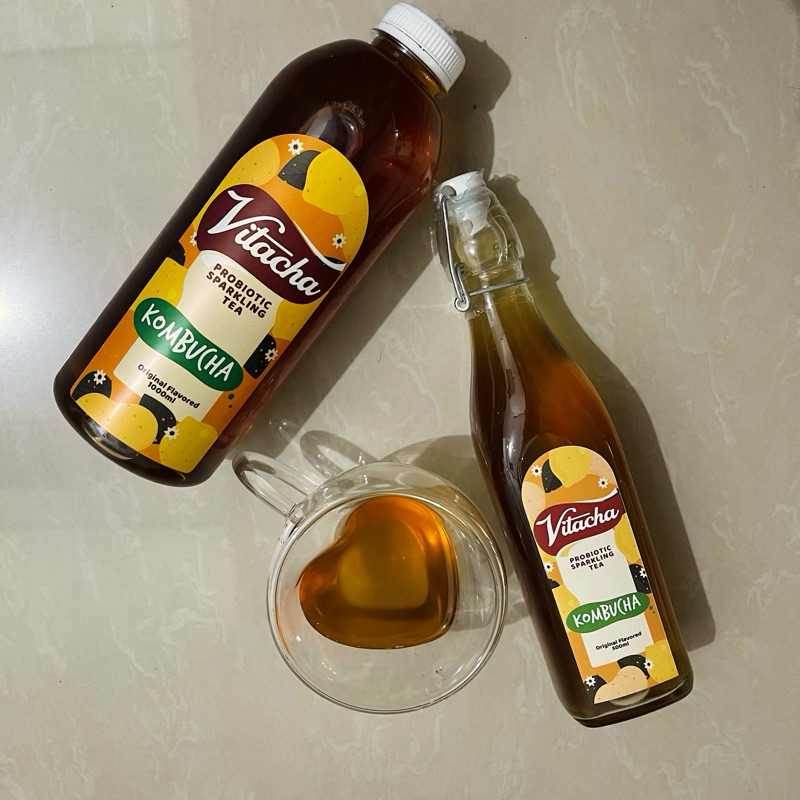 

Kombucha stater premium organik vitacha 1L original
