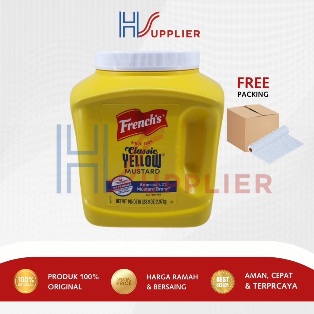 

French's Classic Yellow Mustard 105 Oz