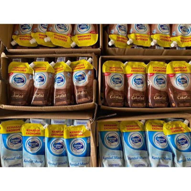 

Susu Frisian Flag Pouch 545gr