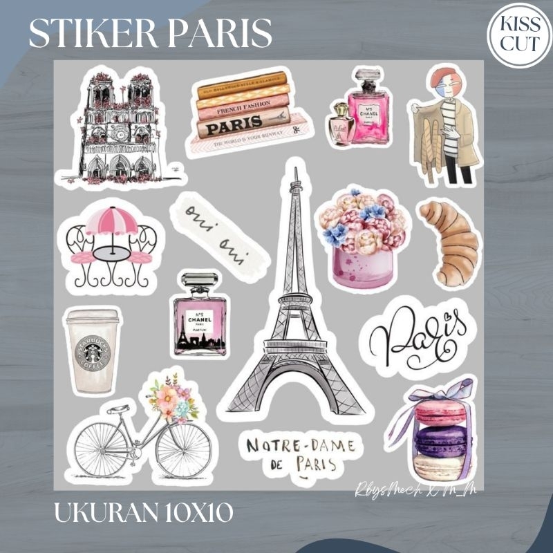 

[BISA COD] STIKER PARIS/STIKER AESTHETIC