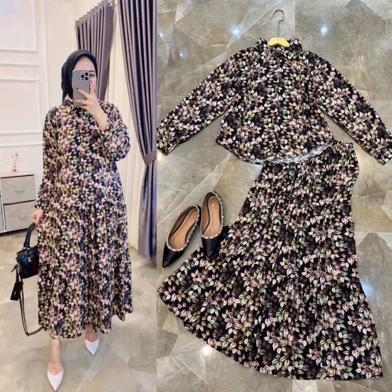 SET ROK RAYON , ZARA SET ROK, SET ROK PLISKET , SET ROK KEKINIAN , SET ROK BATWING