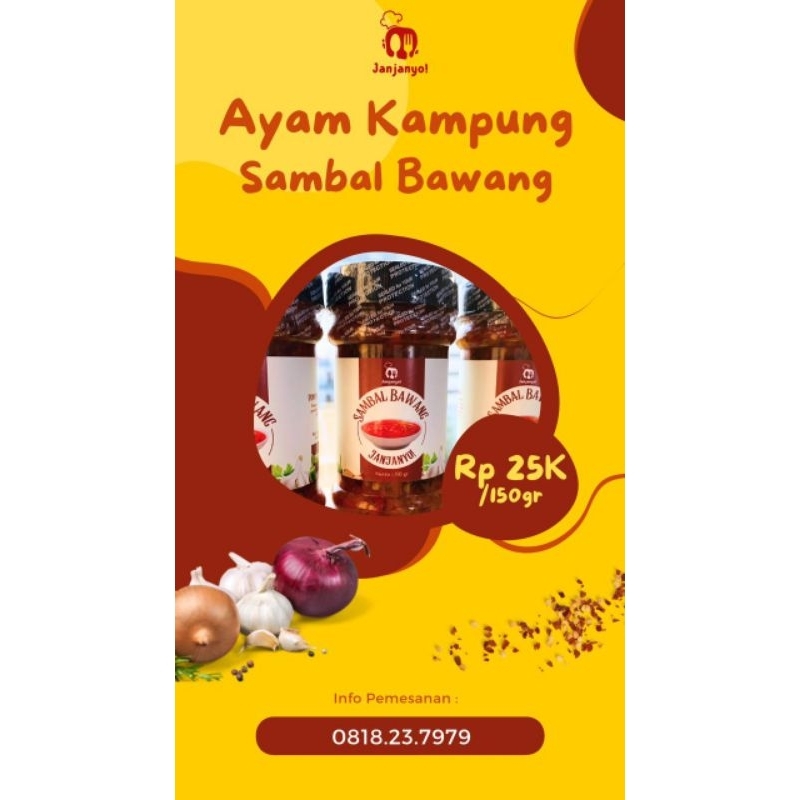 

SAMBAL BAWANG JANJANYO 150