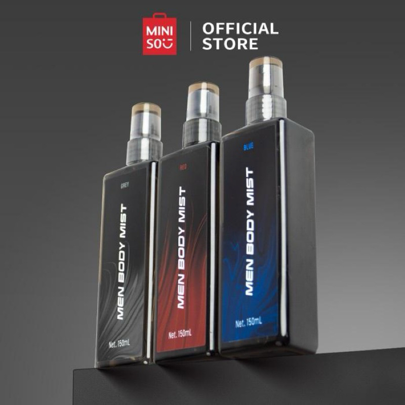 Miniso Men Body Mist 150ml/Miniso Body Mist Pria
