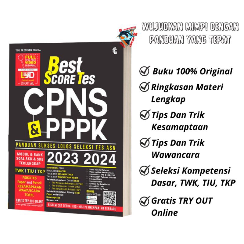 

Buku Tes CPNS 2024 Rekomendasi Terbaru Lengkap Dengan Materi
