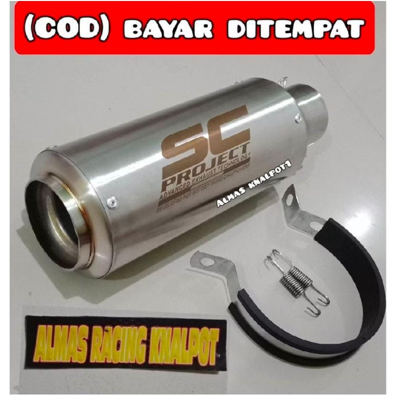 Slincer Knalpot SC S1 Selenser SC project Slencer SC Selencer Inlet 50mm