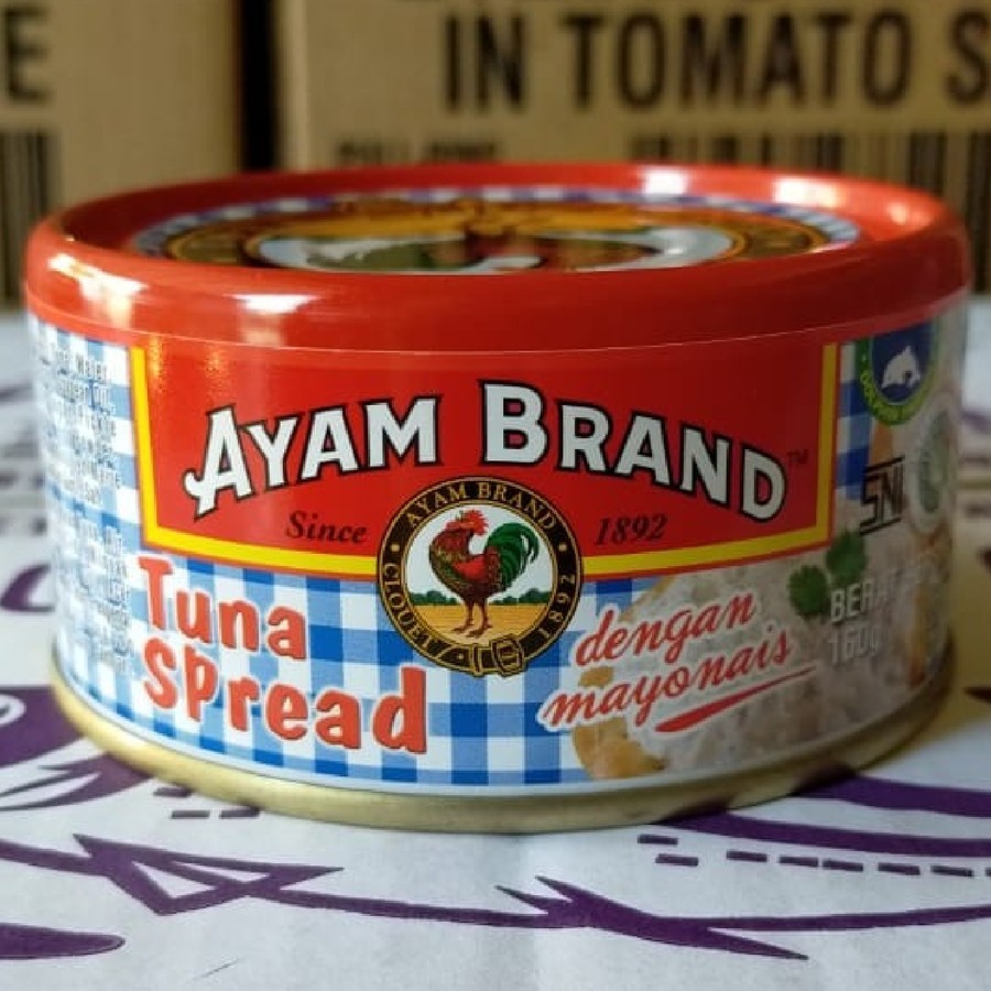 

ayam brand tuna spread with mayonnaise
