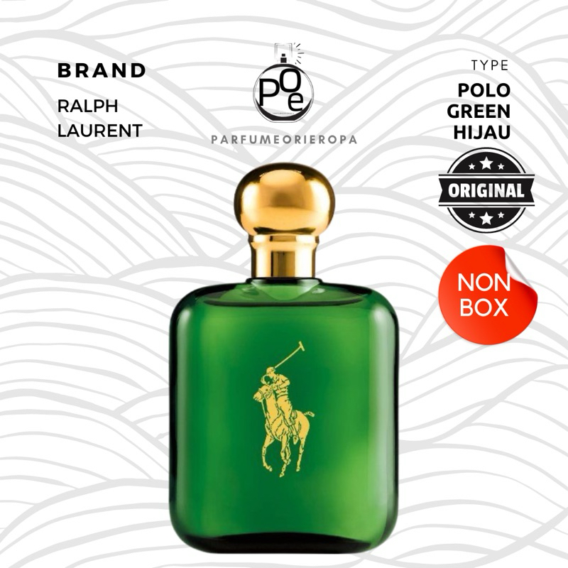 Parfum Pria RL Polo Green Hijau men 125ml non box Original full size Best seller parfume tahan lama 