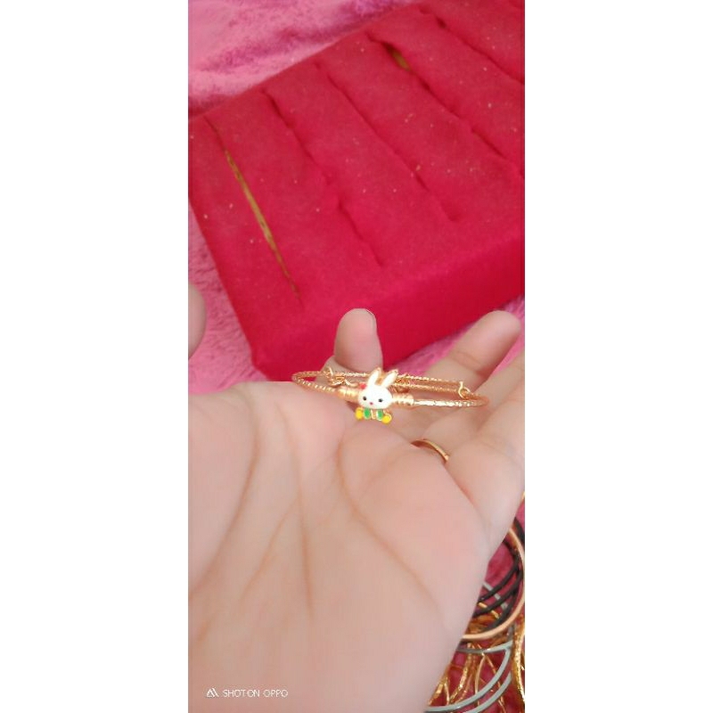 gelang anak karacter kelinci