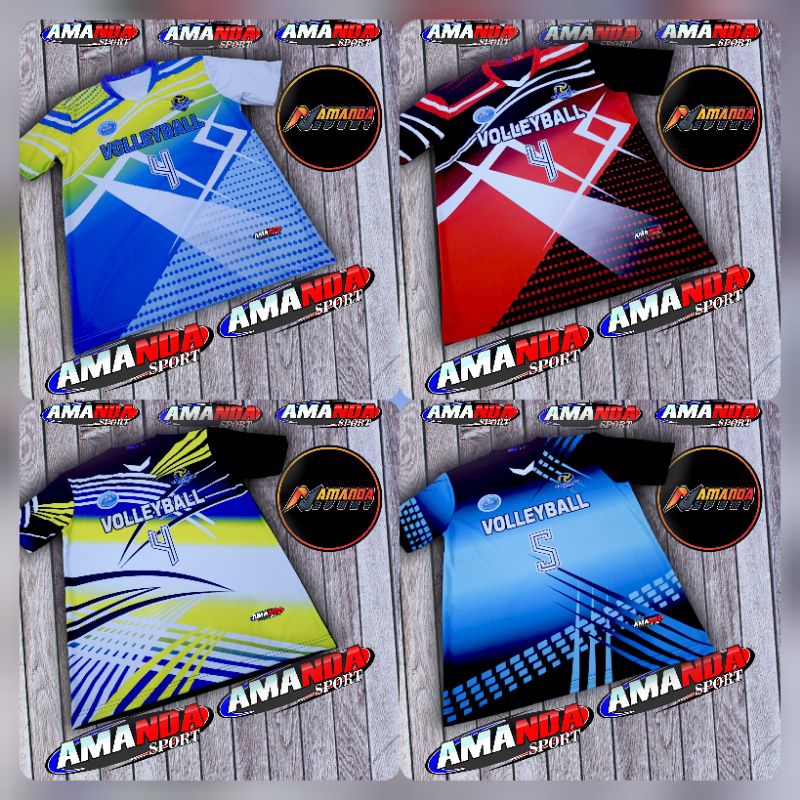 Jersey volly baju volly kaos volly