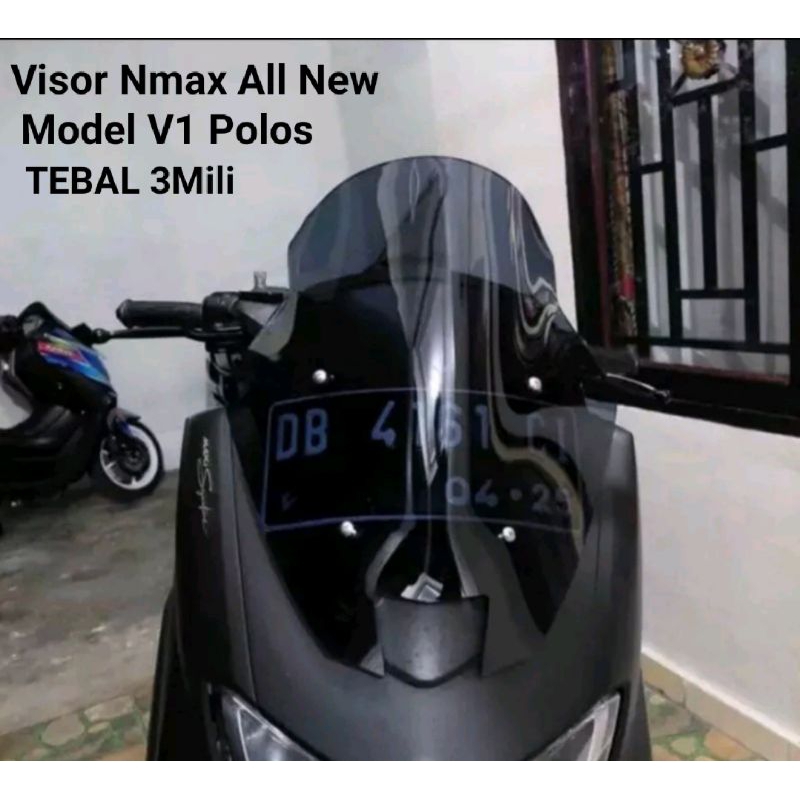 WINDSHIELD NMAX NEW 2020/2023 TDR SPORTY V1 VISOR NMAX NEW 2020/2021/2022/2023 VISOR NMAX NEW 3MILI