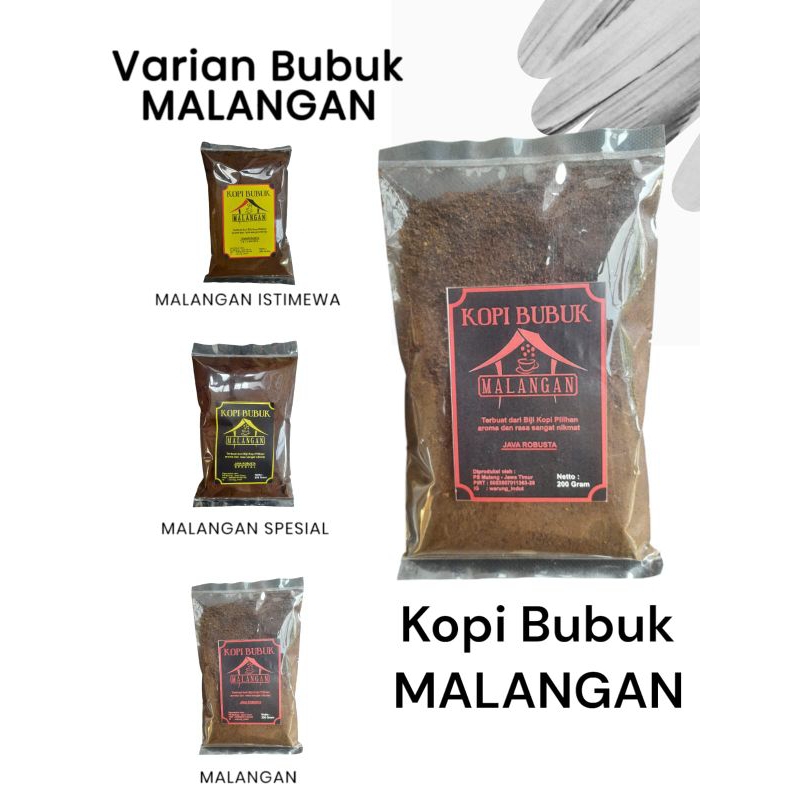 

kopi Bubuk Malangan 200 Gram