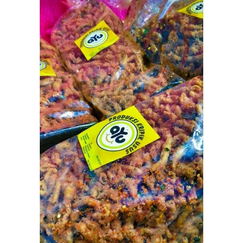 

KERIPIK USUS PEDAS KRISPY DAUN JERUK 1 kg