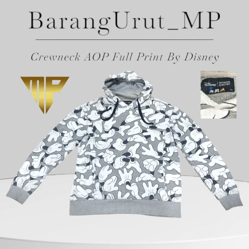 Hoodie AOP Full Print Disney Design United second