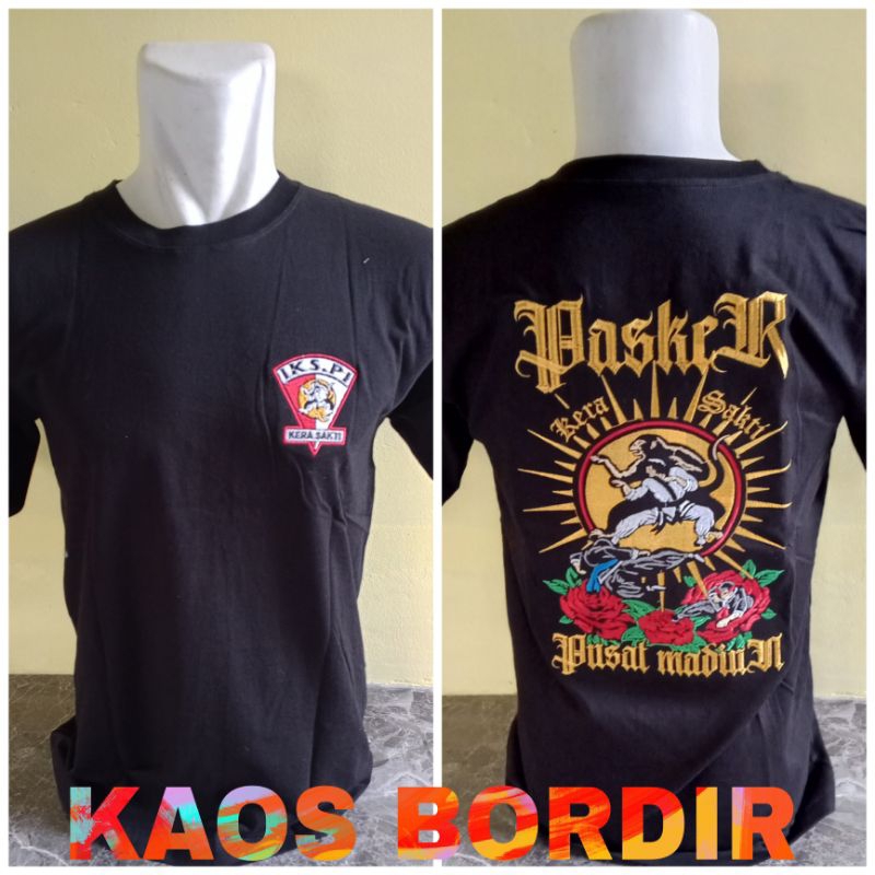 KAOS BORDIR IKSPI KERA SAKTI/kaos bordir ikspi