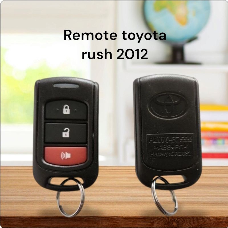 remote toyota rush 2012