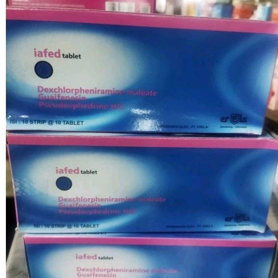 Iafed tablet per box original