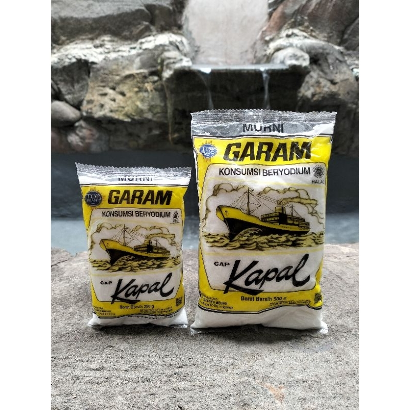 

Garam cap kapal 500gr