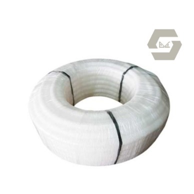 Flexible Conduit 20mm Putih Selang Fleksibel Listrik Kabel Spiral Ecer - Eceran Meteran